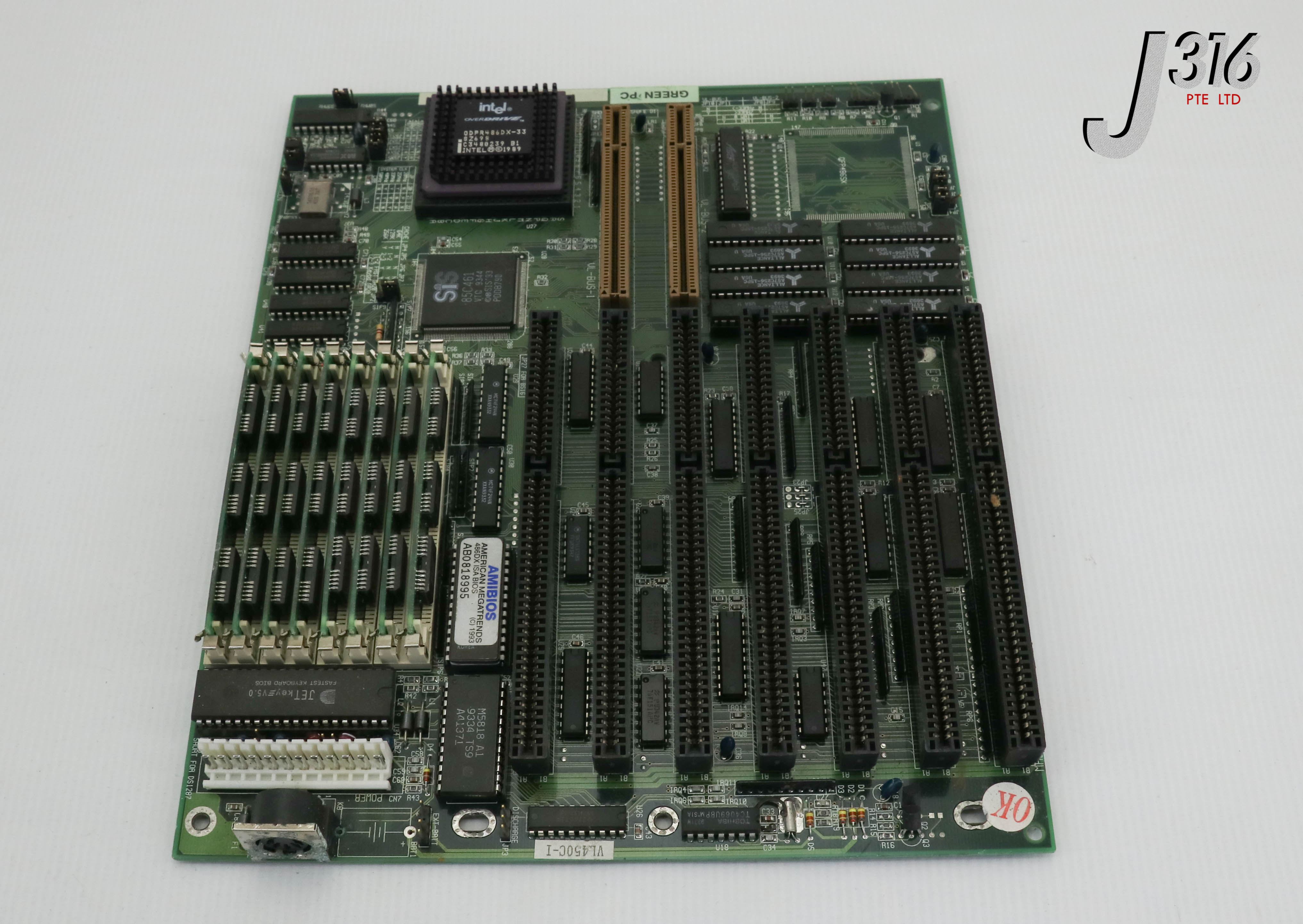 25076 J-BOND PCB, MOTHERBOARD, ODPR486DX-33 VL450C-I | eBay